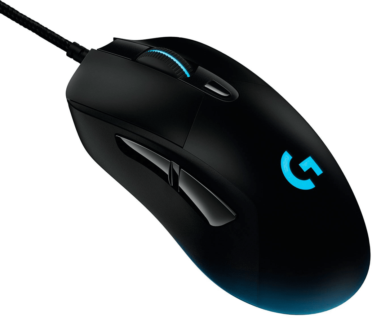 MOUSE GAMER LOGITECH G403 HERO 16.000 DPI SENSOR HERO 16K RGB LIGHTSYNC C/CABLE 910-005631 0