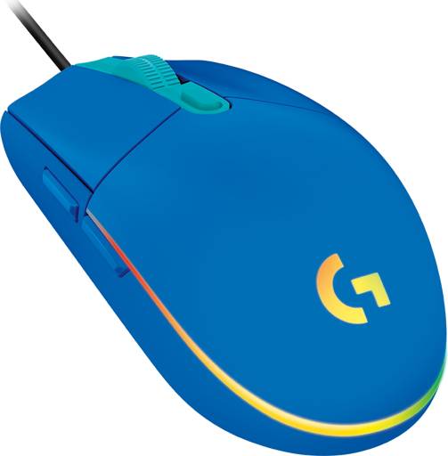 MOUSE GAMER LOGITECH G203 LIGHTSYNC 6 BOTONES 8000 DPI AZUL2