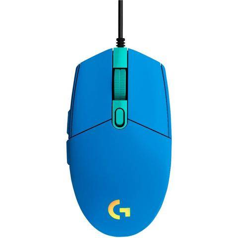 MOUSE GAMER LOGITECH G203 LIGHTSYNC 6 BOTONES 8000 DPI AZUL3