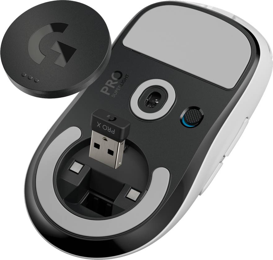 MOUSE INALÁMBRICO LOGITECH PRO X SUPERLIGHT LIGHTSPEED ÓPTICO 25000 DPI 1000 HZ 5 BOTONES6