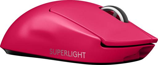 MOUSE LOGITECH G PRO X SUPERLIGHT INALÁMBRICO LIGHTSPEED HERO 25000 DPI 1000HZ 5 BOTONES MAGENTA4
