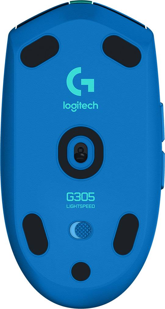 MOUSE GAMER LOGITECH G INALÁMBRICO G305 SENSOR HERO RECEPT USB 12000 DPI 910-0060135