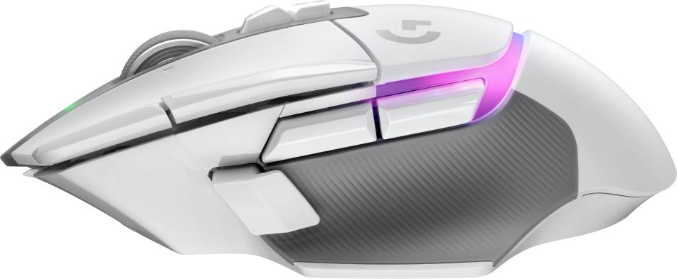 MOUSE GAMER INALÁMBRICO LOGITECH G502 X PLUS 13 BOTONES 25600 DPI SENSOR HERO 2 BLANCO5