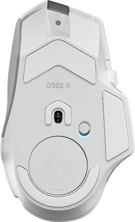 MOUSE GAMER INALÁMBRICO LOGITECH G502 X PLUS 13 BOTONES 25600 DPI SENSOR HERO 2 BLANCO3