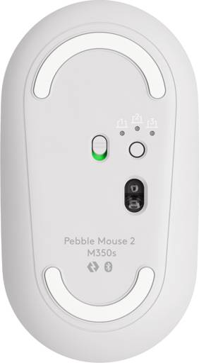 MOUSE BLUETOOTH LOGITECH PEBBLE 2 M350S 3 BOTONES BLANCO5