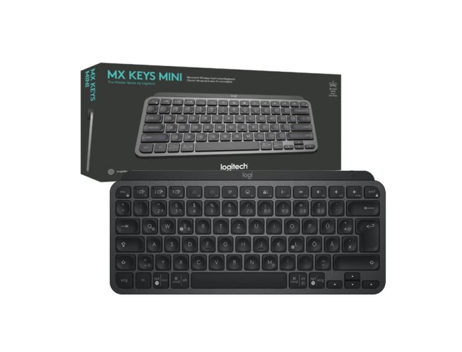 TECLADO INALÁMBRICO LOGITECH MX KEYS MINI WIRELESS CARGA USB BT 5.1 ESPAÑOL2