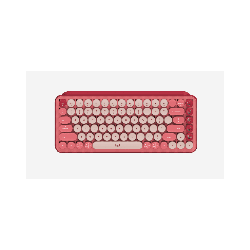 TECLADO GAMER LOGITECH POP KEYS INALÁMBRICO MINI BT 5.1 ERGONÓMICO2