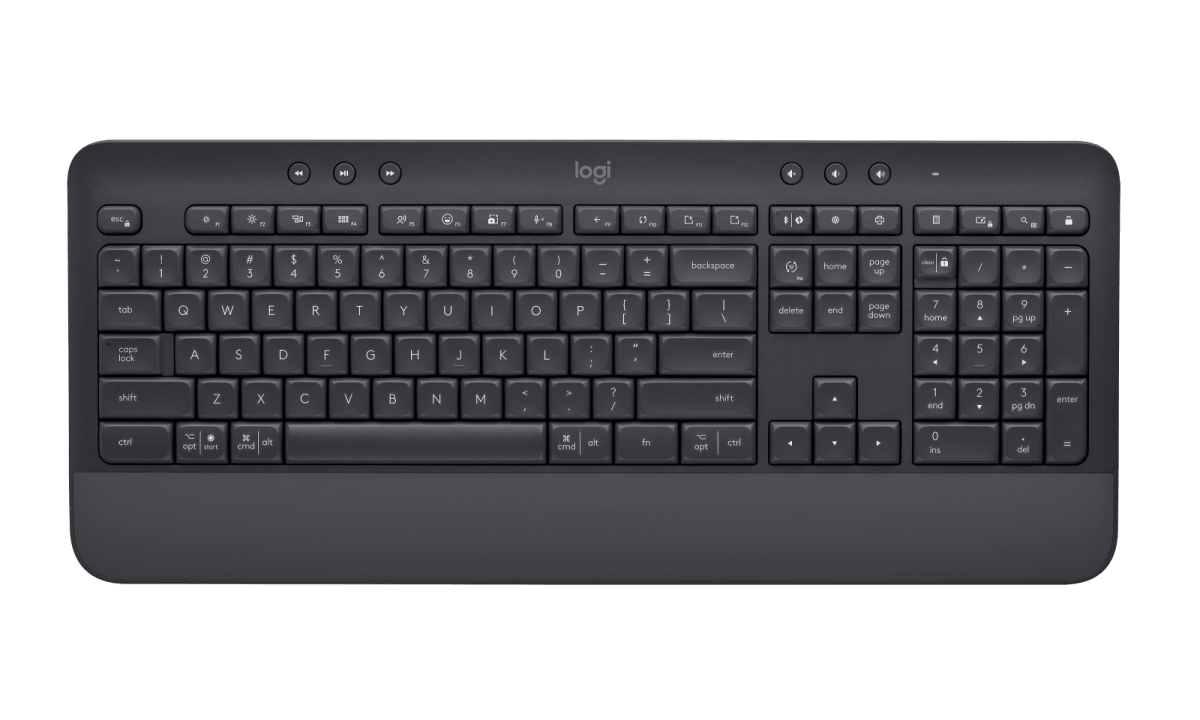 TECLADO INALÁMBRICO LOGITECH SIGNATURE K650 QWERTY BT 5.1 RECEP USB 0