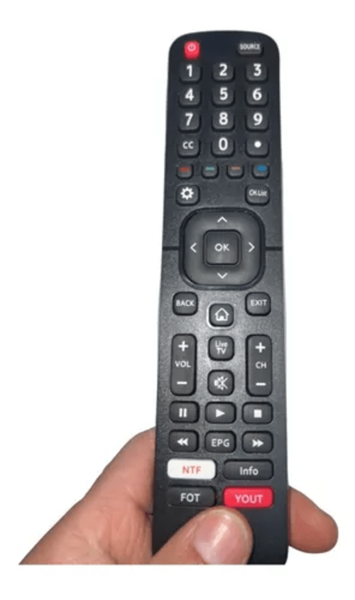 Control Remoto Generico Para Smart TV Hisense DGT-95F2