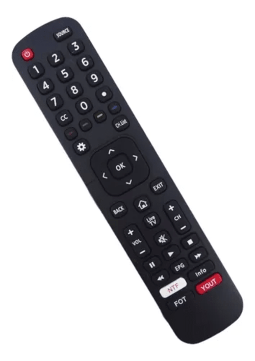 CONTROL REMOTO GENERICO PARA HISENSE DGT-95F 0