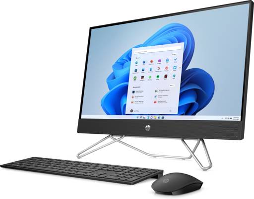 Pc Todo En Uno Aio Hp 24-Cb1027La I5-1235U 8Gb Ram 512Gb Ssd W11P 23.8