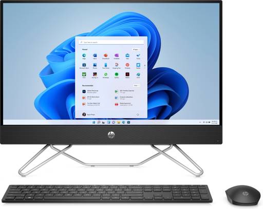 Pc Todo En Uno Aio Hp 24-Cb1027La I5-1235U 8Gb Ram 512Gb Ssd W11P 23.8