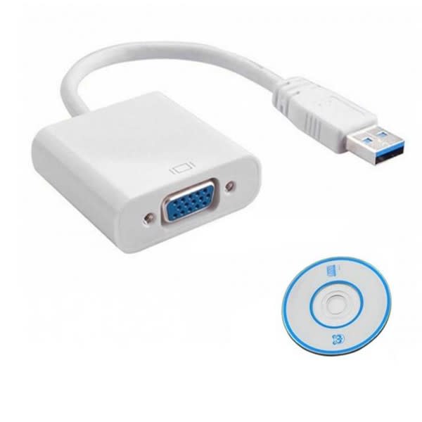 ADAPTADOR USB A HEMBRA 3.0 A VGA 0