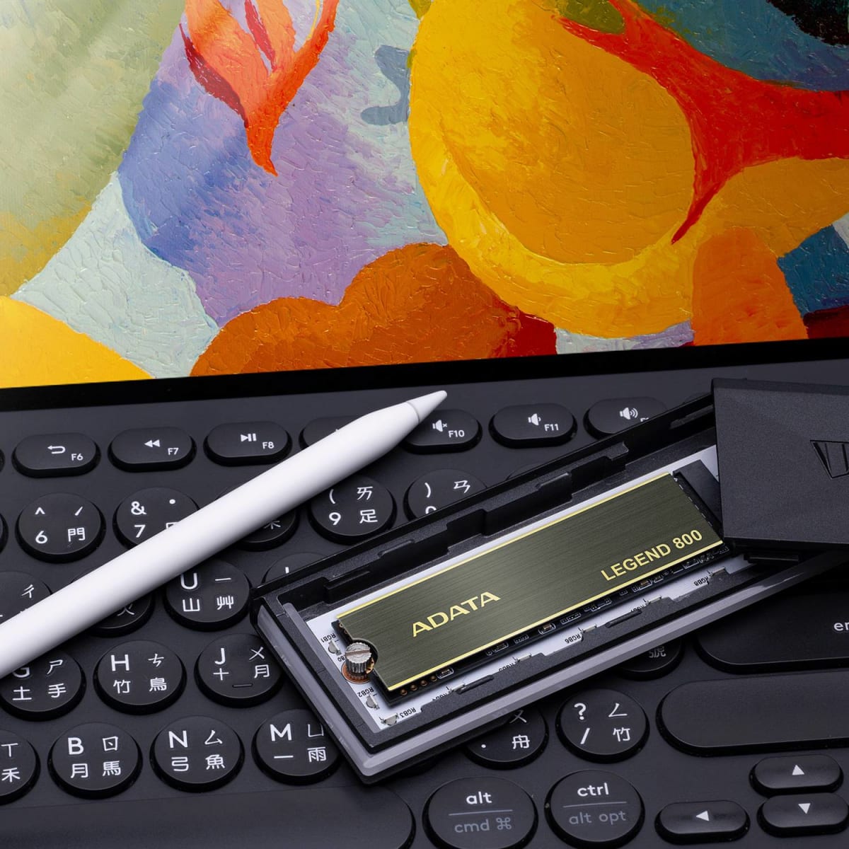 Unidad Ssd Adata Legend 800 500Gb M.2 2280 Nvme Pcie 4.0 X4 Lec 3500Mb/S Esc 2200Mb/S5