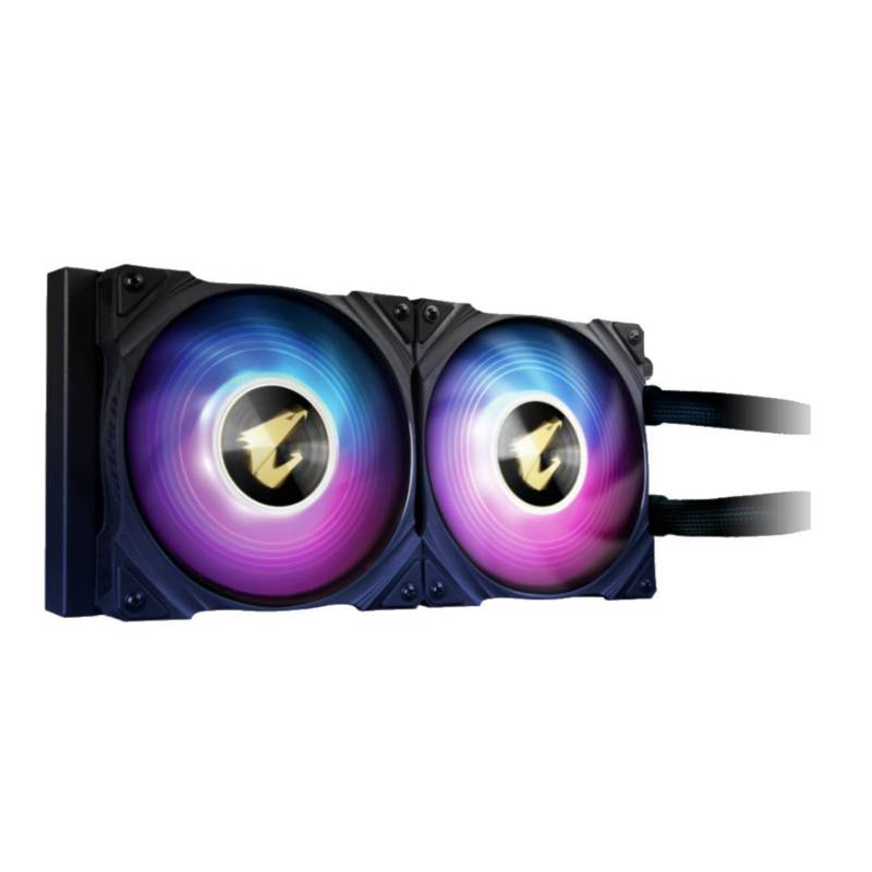 REFRIGERACIÓN LIQUIDA AORUS WATERFORCE X240 LCD CIRCULAR RGB FUSION 2.0 LGA1700/AM52