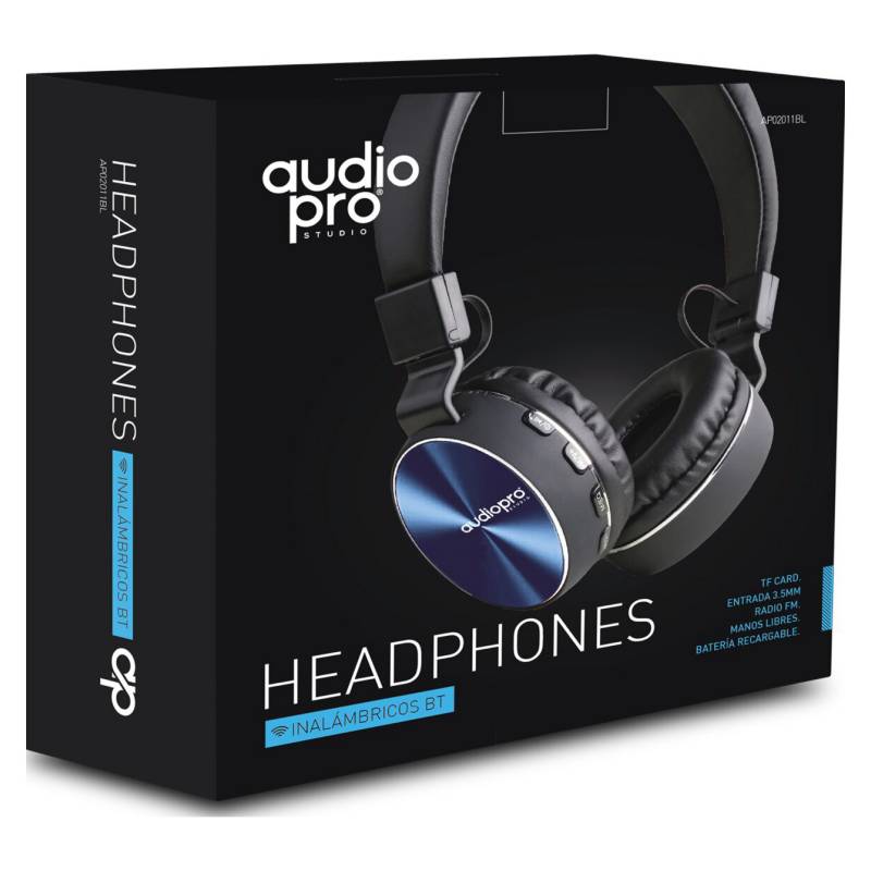Audifonos Bluetooth/Fm/Aux/Tf Audiopro Ap020112