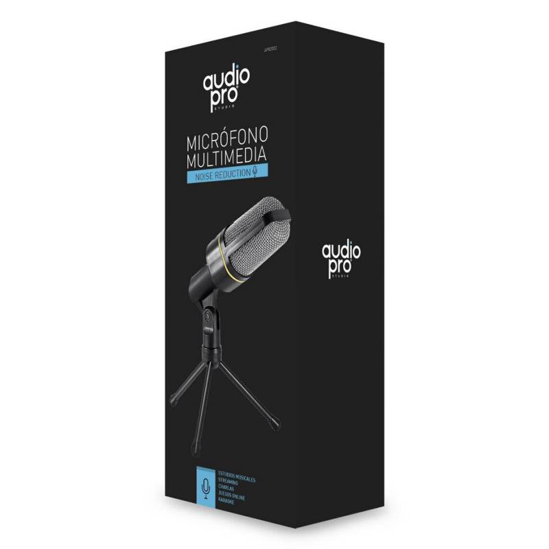 Micrófono Condensador Audiopro Noise Reduction Ap020323