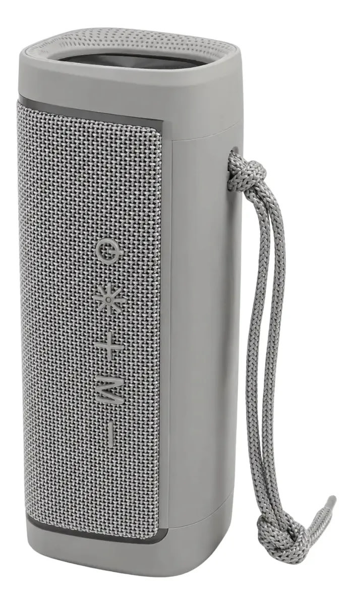 Parlante Portátil Bluetooth Audio Pro 10W Bt, Fm, Usb, Tf Gris3