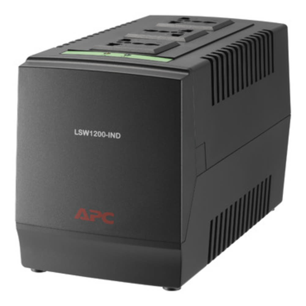REGULADOR DE VOLTAJE APC LSW1200-IN Line-R de 1200VA 230V 3 Salidas 0