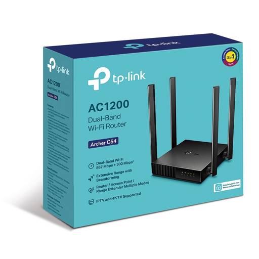 Router TP-Link Archer C50 Doble Banda Wi-Fi 5 Hasta 1200 Mbps, 4 antenas externas2