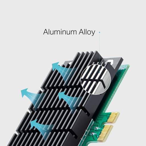 Adaptador Wifi PCIe TP-Link Archer T4E AC1200 Perfil Bajo3