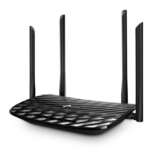 ROUTER INALÁMBRICO TP-LINK ARCHER C6 AC1200 MU-MIMMO GIGABIT 2.4GHZ / 5 GHZ 867Mbps 0
