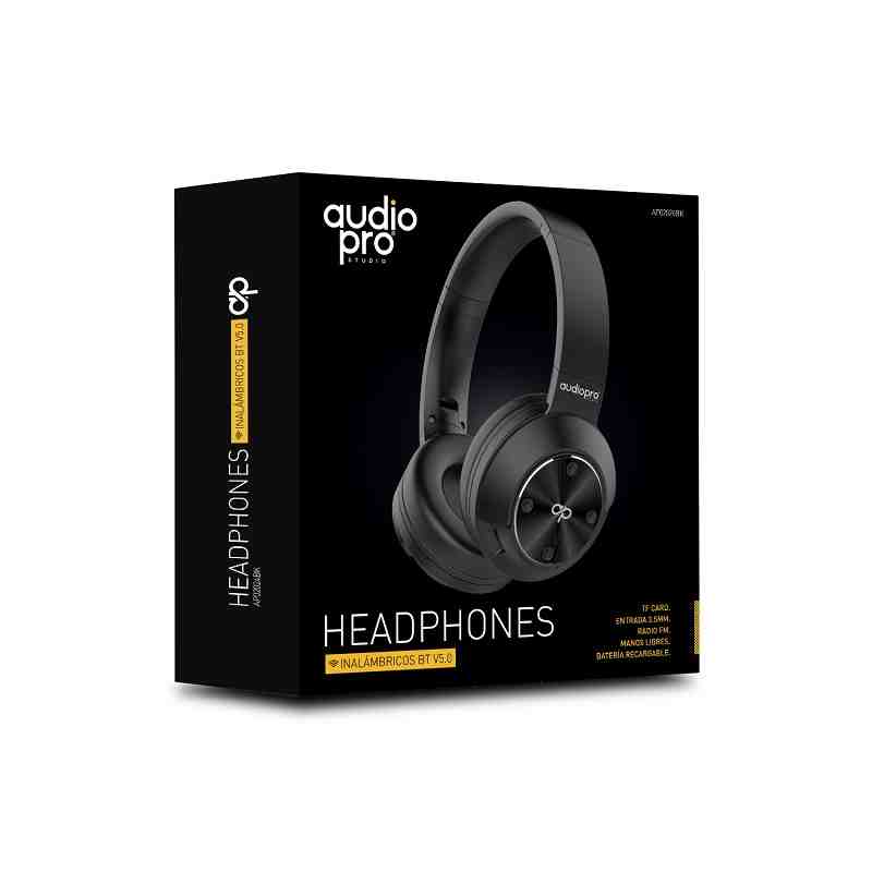 Audifonos Audiopro Bluetooth/Fm/Aux/Tf Ap20242