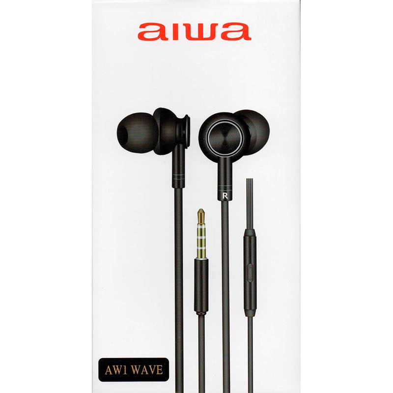 Audifono Aiwa Manos Libres Aw1 Wave Negro2