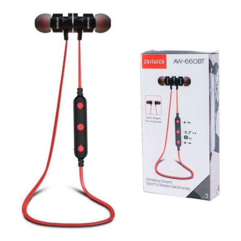 Audífonos Bluetooth Aiwa Aw-660 0