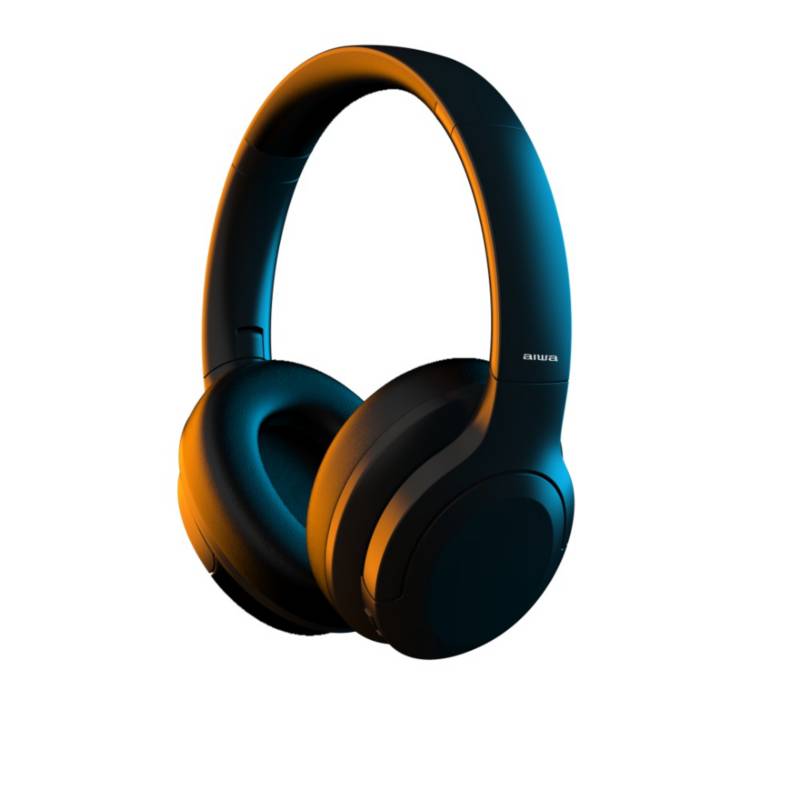 AUDIFONO OVER EAR AIWA CON CANCELACION DE RUIDO AW-45NC COLOR NEGRO 0