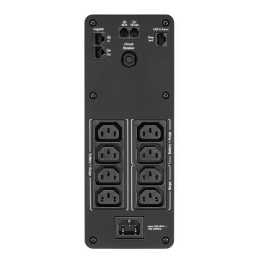 Ups Apc Sai Back Pro 1200Va 230V Sinewave Avr Lcd 8 Salidas Iec3