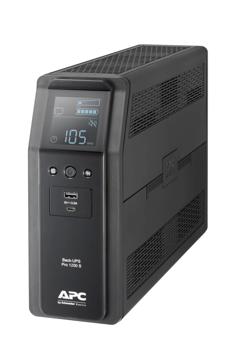 Ups Apc Sai Back Pro 1200Va 230V Sinewave Avr Lcd 8 Salidas Iec6