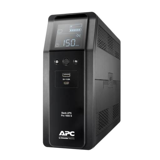 UPS APC BACK UPS PRO BR1600SI 960W 1600VA 256Wh USB 8 SALIDAS AVR INTERFAZ LCD2