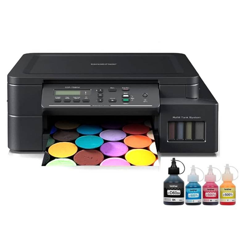 Impresora Multifuncional Brother Dcp-T520W 30Ppm Inyección De Tinta Wifi2