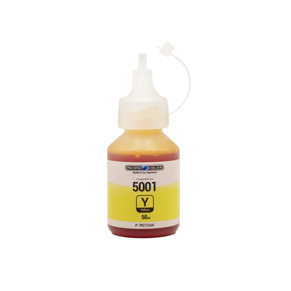 Botella De Tinta Alternativa Pacific Compatible Brother Dcpt220, T300, T310, T500W, T510W Bt5001C Amarillo2