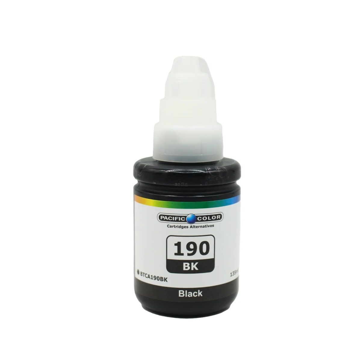 Botella De Tinta Alternativa Pacific Compatible Canon 190 G110/ G2100/ G3100 Negro3
