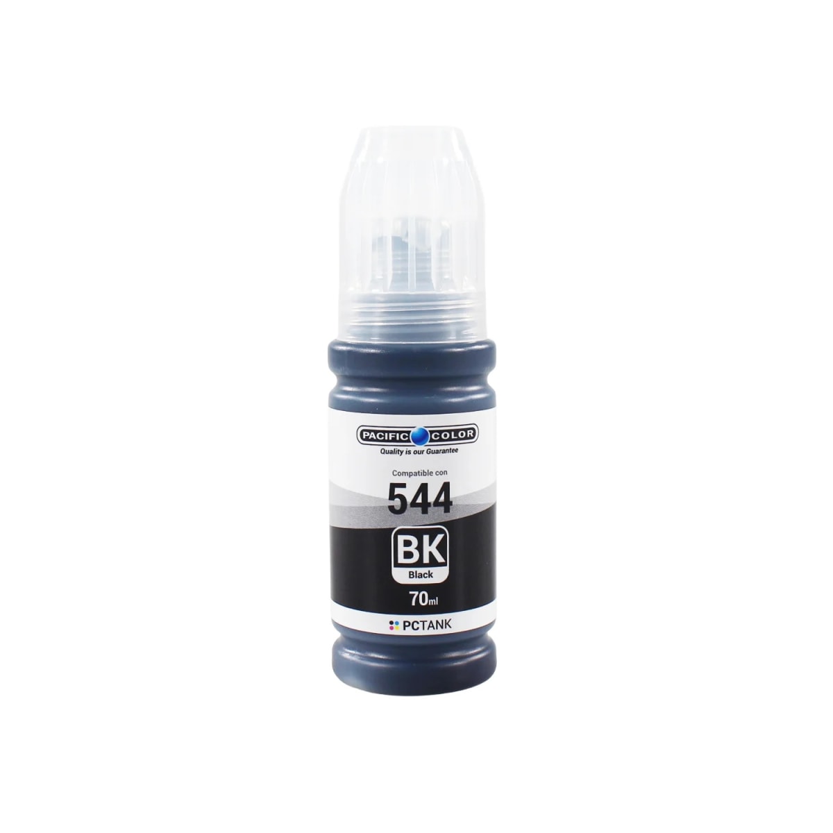 Pack X4 Botella De Tinta Alternativa Pacific T544 Compatible Epson L3110/ L3150 / L3210 / L32505