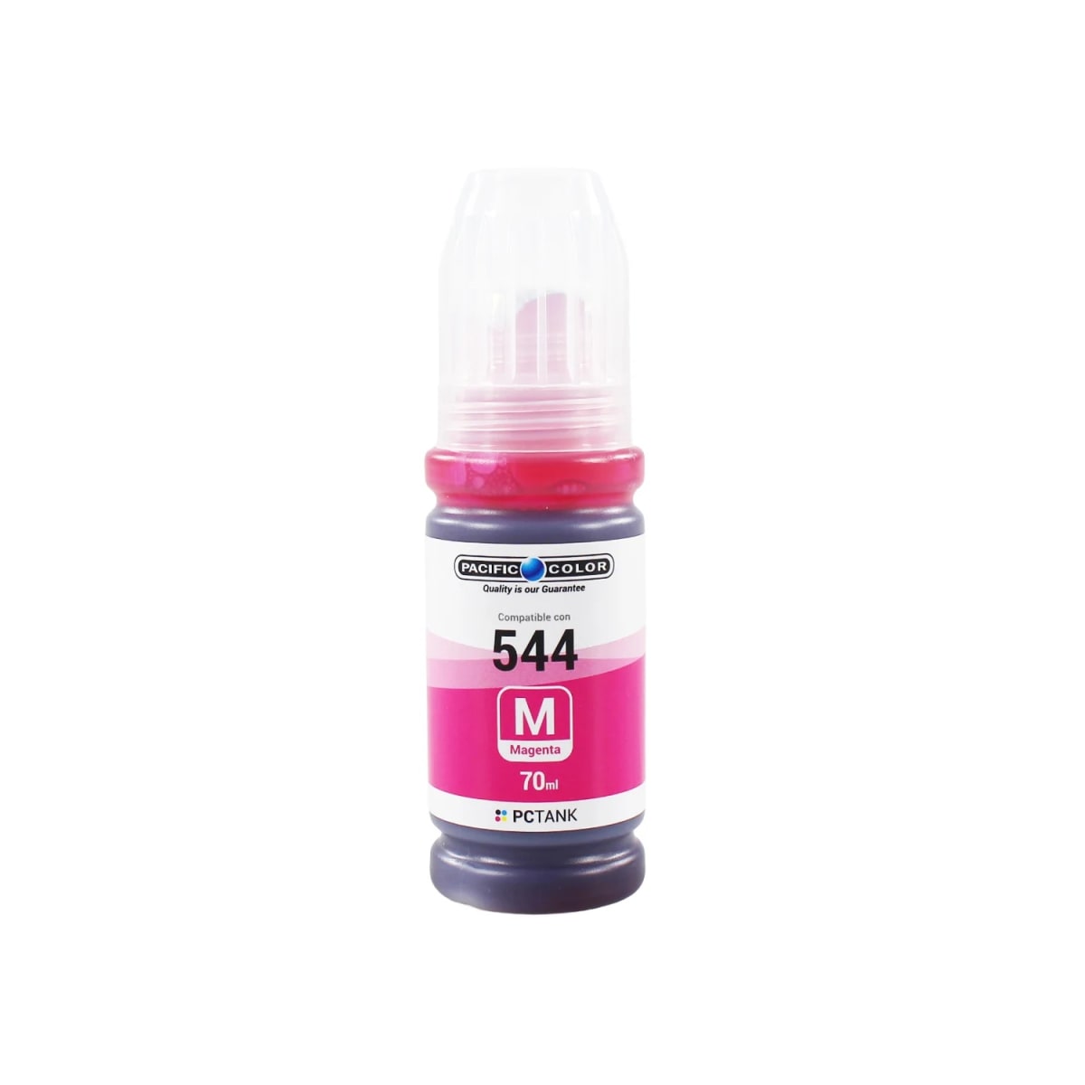 Pack X4 Botella De Tinta Alternativa Pacific T544 Compatible Epson L3110/ L3150 / L3210 / L32503
