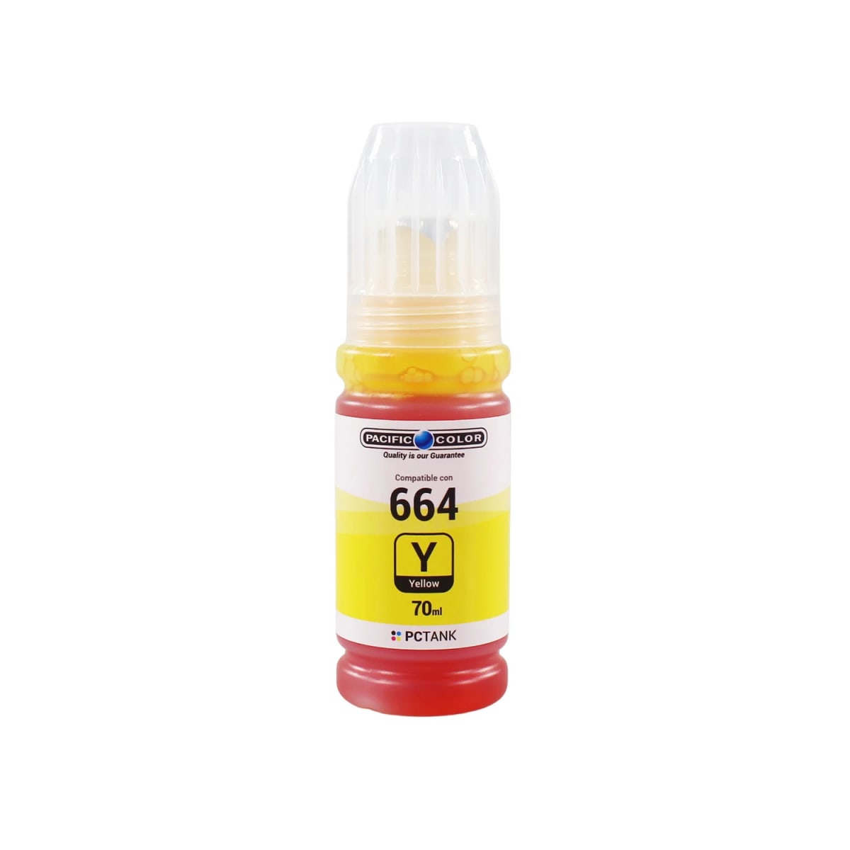 Pack X4 Botella De Tinta Alternativa Pacific T664 Compatible Epson L110/ L220 / L350 / L4552