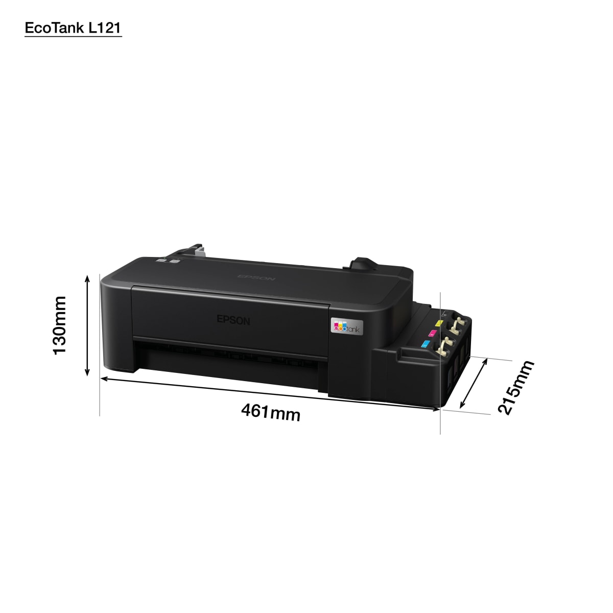 IMPRESORA EPSON ECOTANK L121 INYECCIÓN DE TINTA COLOR 720 DPI INTERFAZ USB3
