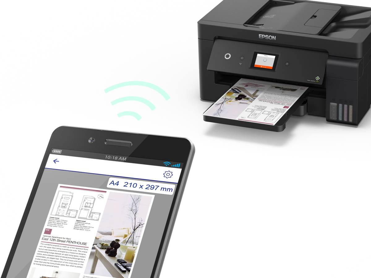 Impresora Multifuncional Epson Ecotank L14150 Wifi Lan Usb Tinta Color5