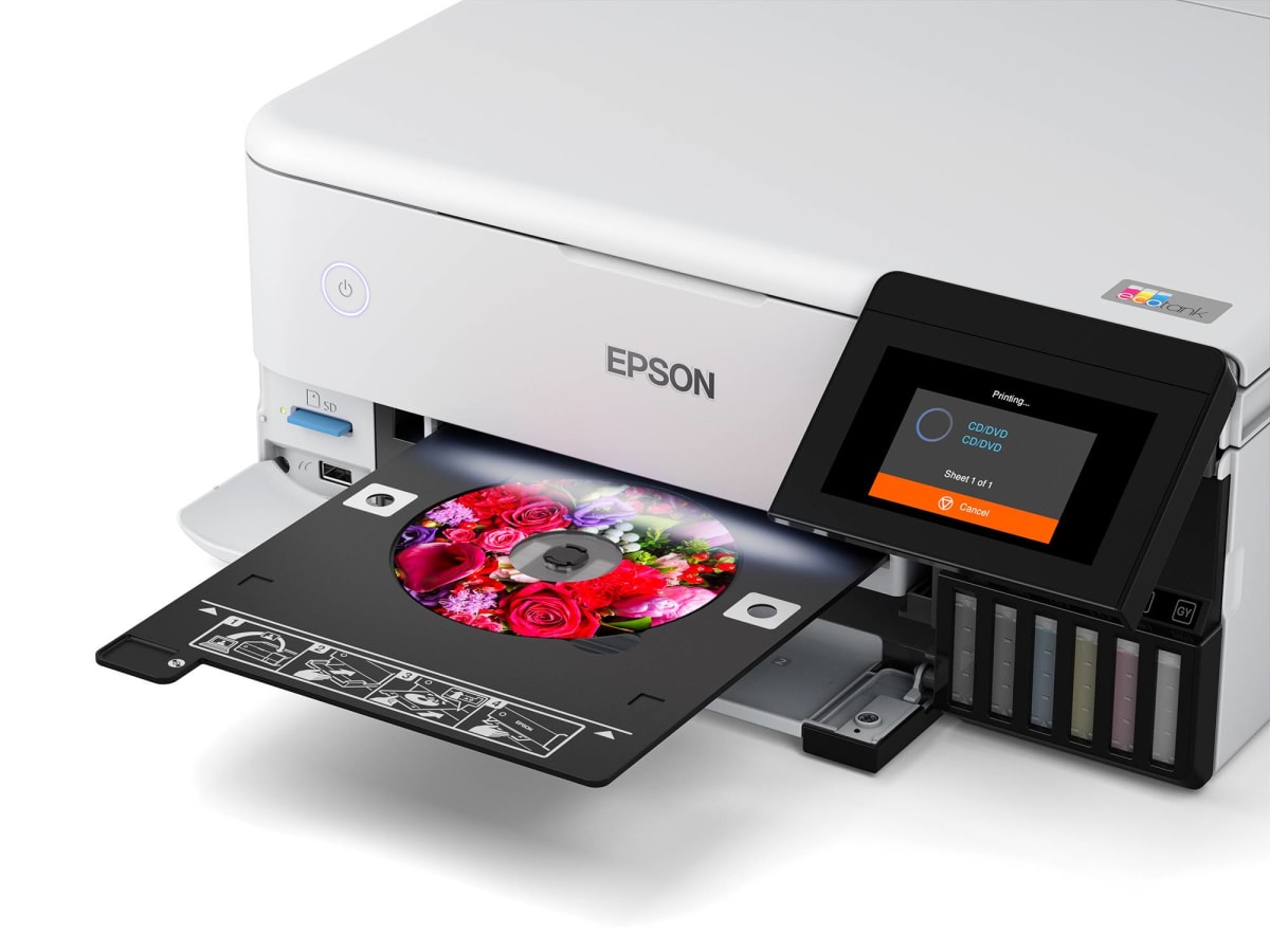 Impresora Fotografica Multifuncional Epson Tinta Color Ecotank L8160 Wifi Lan4