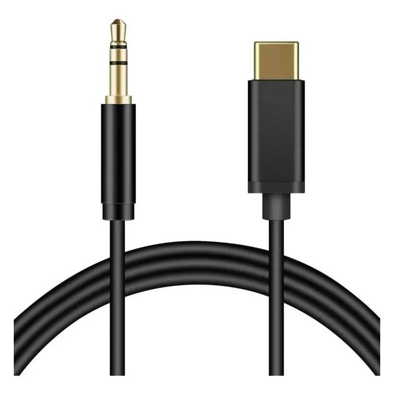 Cable Auxiliar Tipo C Jack Plug 3.5mm Macho Adaptador Audio 0