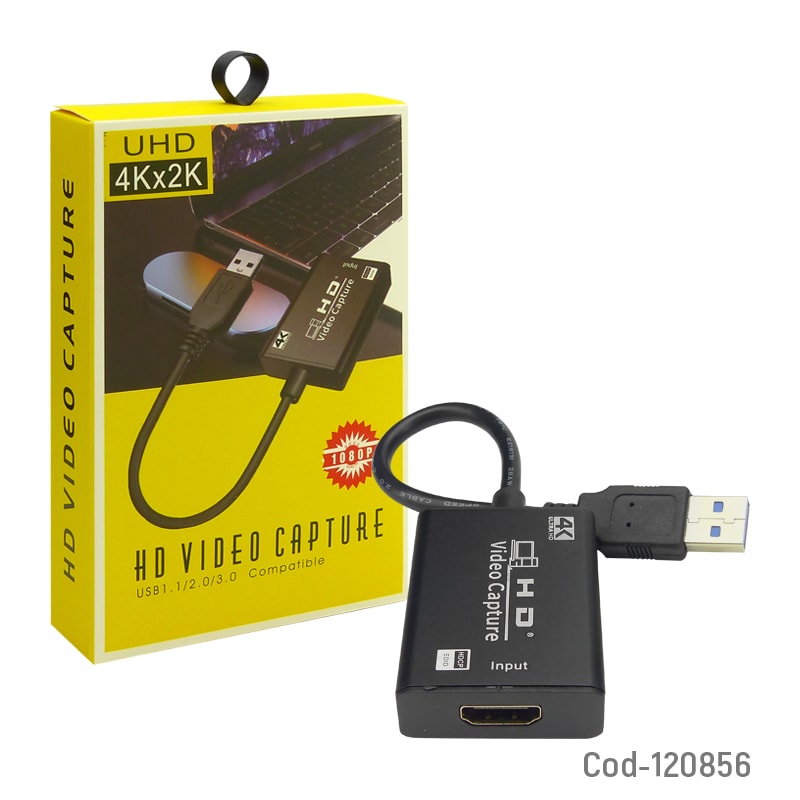 Capturadora De Video Usb A Hdmi Fhd 1080p 4k/2k3