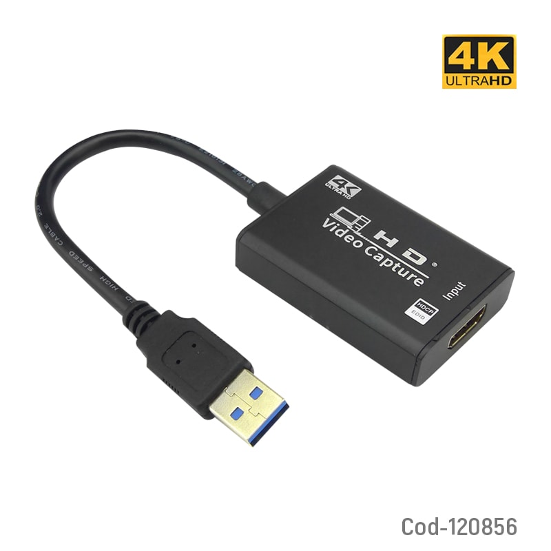 Capturadora De Video Usb A Hdmi Fhd 1080p 4k/2k 0