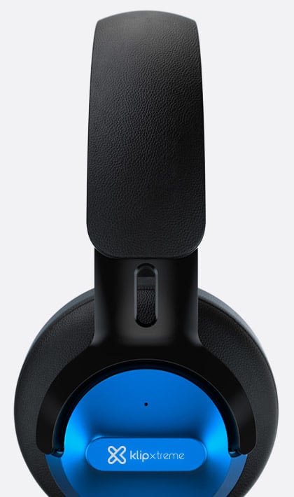 AUDÍFONOS INALÁMBRICOS KLIP XTREME ANC BATERÍA 44HORAS BT 5.0 KNH-750BL5