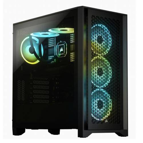 GABINETE GAMER CORSAIR 4000D AIRFLOW MID-TOWER E-ATX ATX MICRO ATX MINI-ITX VIDRIO TEMPLADO 0