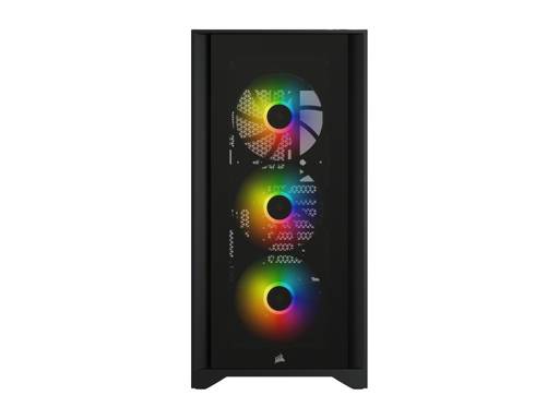 GABINETE GAMER CORSAIR ICUE 4000X RGB ATX MICRO ATX MINI-ITX VIDRIO TEMPLADO2