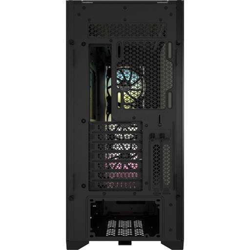 GABINETE GAMER CORSAIR ICUE 5000X RGB MID TOWER ATX EATX MINI-ITX USB 3.1 x2 USB-C x1 VIDRIO3