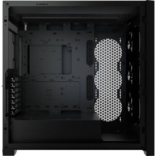 GABINETE GAMER CORSAIR ICUE 5000X RGB MID TOWER ATX EATX MINI-ITX USB 3.1 x2 USB-C x1 VIDRIO6